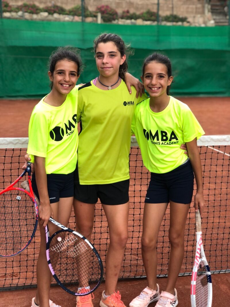 MBA Tennis Academy girls players