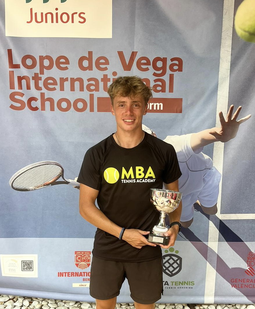 Jordi García jugador MBA Tennis Academy