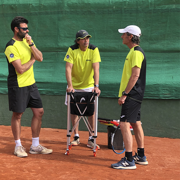Qué aporta entrenar con exjugadores ATP